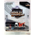 CHASE CAR 1970 Chevrolet C-30 Dually Wrecker - Texaco 24 Hour Road Service - Dually Drivers  7 - Greenlight 1-64 - 46070 BGR