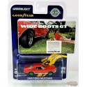 CHASE CAR Goodyear Vintage Ad Cars - 1968 Ford Mustang - Bottes larges GT - Hobby Exclusive - 1/64 Greenlight - 30247GR