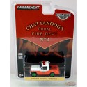 CHASE CAR Chattanooga Dept 1967 Jeep Jeepster Commando - Hobby Exclusive - 1/64 Greenlight -30269GR