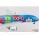 Emirates Airbus A380 "Dubai Expo"/ A6-EEU / Avec train d'atterrissage / Skymarks 1:200 SKR1101