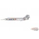 Lockheed F-104G Starfighter - Ejercito del Aire 61 Escuadron, no.104-02, Spain 1968 / Hobby Master 1:72 HA1067