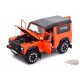 2018 Land Rover Defender 90 works V8 70e Edition - Orange - LCD model - 1/18 - 18007 OR - Passion Diecast