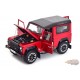 2018 Land Rover Defender 90 works V8 70e Edition - Rouge - LCD model - 1/18 - 18007 RE - Passion Diecast