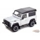 2018 Land Rover Defender 90 works V8 70e Edition - Argent - LCD model - 1/18 - 18007 SI - Passion Diecast