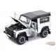 2018 Land Rover Defender 90 works V8 70e Edition - Argent - LCD model - 1/18 - 18007 SI - Passion Diecast