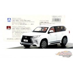 Lexus LX570 (White) LCD Models 1:64 - 64017 WH - Passion Diecast 