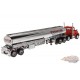 Kenworth T880 SBFA Tandem Day Cab Truck with Pusher Axle and Heil Petroleum Tanker Trailer - Diecast Master - 1/50 - 64190