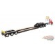 Tracteur Western Star 49X SB Tridem Rouge avec remorque XL 120 HDG Drop Deck - Diecast Master 1/50 - 71090