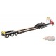 Western Star 49X SB Tridem Tractor in Red with XL 120 HDG Drop Deck Trailer - Diecast Master 1/50 - 71090