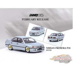 Nissan Primera P10 Silver - INNO 64 - 1/64 - IN64-P10-SIL - Passion Diecast