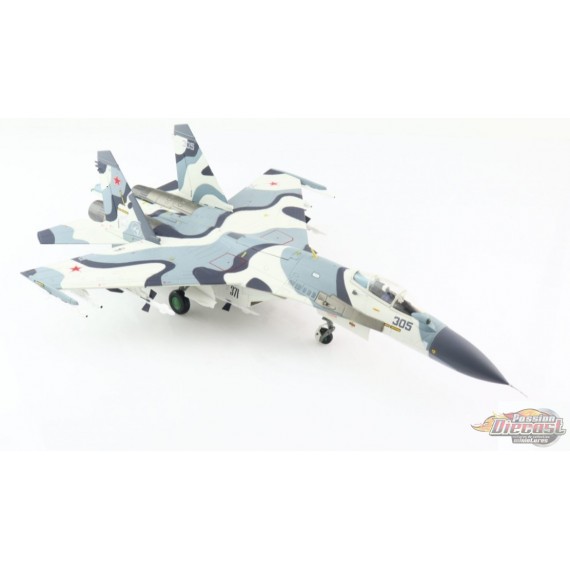 Sukhoi Su-27SKM Flanker-B Russian Air Force - Blue 305, Le Bourget, France - Paris Airshow 2005 - Hobby Master 1/72 HA6012