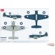 Douglas SBD-2 Dauntless USMC VMSB-241, Major Lofton Henderson, Midway 4 juin 1942 / Hobby Master 1:72 HA0175