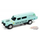Custom Haulin Hearse (Demolition Derby) Green - Johnny Lightning 1:64 - JLSP180 B