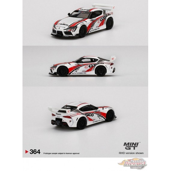 Mini GT - 1:64 - Pandem Toyota GR Supra V1.0 Team Cusco Racing 2021 Formula Drift Japan - Mijo Exclusives USA - MGT00364