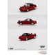 Mini GT - 1:64 - Mazda Miata MX-5 (NA) Classic Red Headlight Up / Soft Top - Mijo Exclusives USA - MGT00361 Passion DIecast