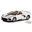 (Web Only) 2020 Chevy Corvette C8 Stingray Convertible - Barrett-Jackson  Series 10 - 1/64 Greenlight - 37260 F