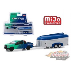 2017 Ford F-150 with Aerovault Falken Tires - Hitch & Tow - Greenlight & MiJo Exclusives - 1-64 - 51244