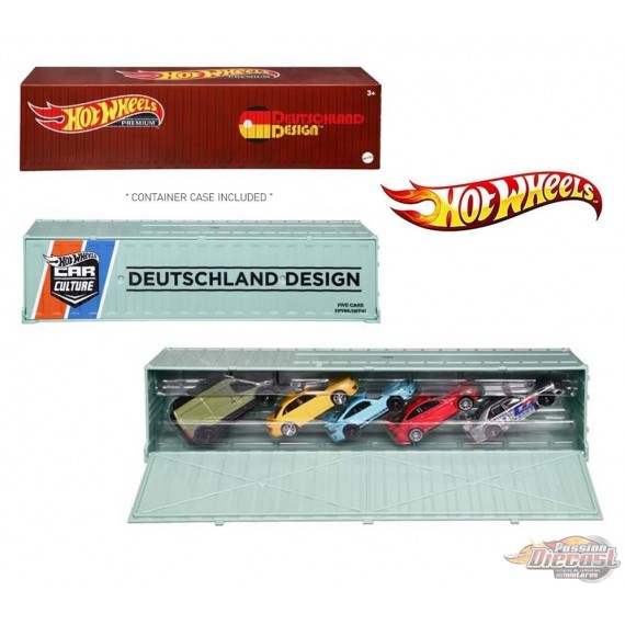 Hot Wheels Premium Car Culture, Deutschland Design Container Set - Best  Babie HFF41