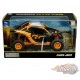 Can-Am Maverick X3 X RC Turbo (Noir/Orange) - New Ray - 1/18 - 58283 Passion Diecast