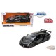 Mijo Exclusives - Lamborghini Veneno Noir Matte - "Hyper-Spec" - Jada - 1/24 - 33615-MJ - Passion Diecast 