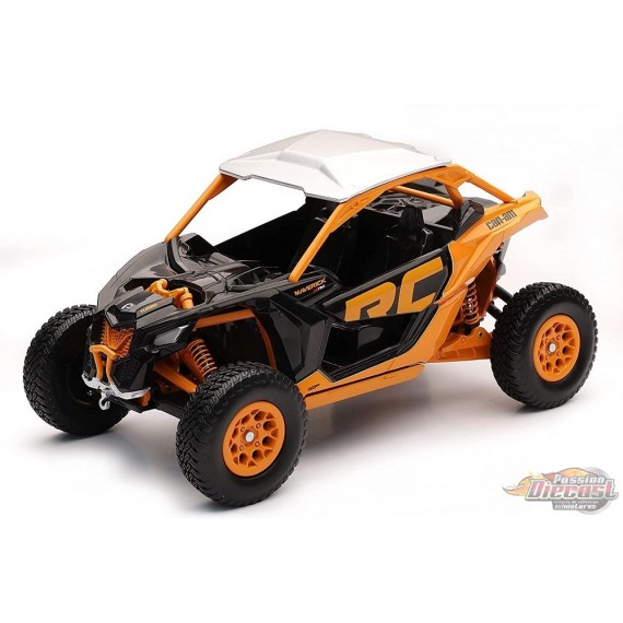 Can-Am Maverick X3 X RC Turbo (Black/Orange) - New Ray - 1/18 - 58283 Passion Diecast