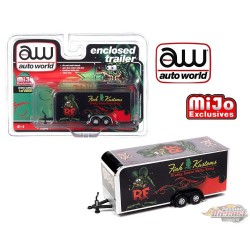 Mijo Exclusive - Rat Fink - Enclosed Trailer - Limited Edition - Auto World - 1/64 - CP7894 -  Passion Diecast 