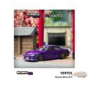 Nissan Silvia S14 Mauve - Tarmac Works - Global 64 & Vertex - 1/64 - T64G-018-PU