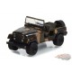 1981 Jeep CJ-7 in Camouflage  - Hollywood Special Edition - 1/64 Greenlight - 44965 E