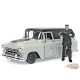 Universal Monsters 1957 Chevy Suburban & 2.75" Frankenstein Figure - Jada 1/24 - 32191