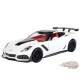 History of Corvette - 2019 Chevrolet Corvette C7 ZR1 (White with red inteior) - Motormax - 1/24 - 79356HC WHRD