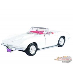 History of Corvette - 1967 Chevrolet Corvette C2 (White with red interior) - Motormax - 1/24 - 73224HC WHRD