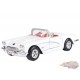 History of Corvette - 1959 Chevrolet Corvette C1 (White with red interior) - Motormax - 1/24 - 73216HC WHRD