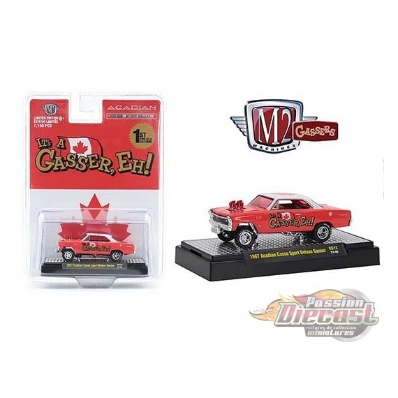 1967 Arcadian Canso Sport Deluxe Gasser ( Chevy Nova ) - M2 Machine Hobby Exclusive 1:64 - 31600 GS12  - Passion  Diecast 