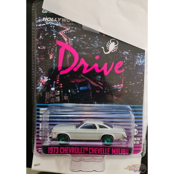 Green Machine  1973 Chevrolet Chevelle Malibu - Drive (2011) - Hollywood 33 - 1/64 Greenlight - 44930 CGR