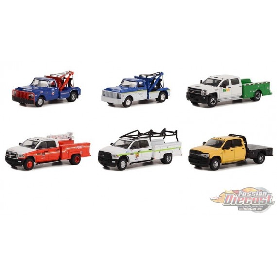 Dually Drivers Series 10 - Assortiment - 1/64 Greenlight - 46100 - Passion Diecast