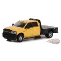(Web Only ) 2020 Ram 3500 Tradesman Dually Flatbed Construction- Dually Drivers Series 10 - 1/64 Greenlight - 46100 F