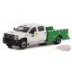 Waste Management - 2018 Chevrolet C-30  - Dually Drivers Series 10 - 1/64 Greenlight - 46100 C Passion Diecast 