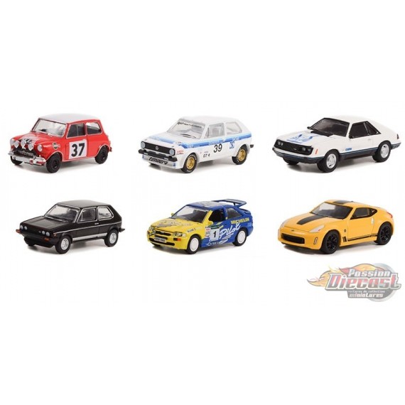 Hot Hatches Series 2 - Assortiment - 1/64 Greenlight - 63020 - Passion Diecast