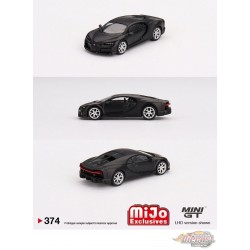 Mini GT - 1:64 - Bugatti Chiron Super Sport 300+ Matte Black - Mijo Exclusives USA - MGT00374