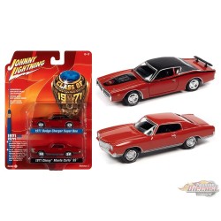 Class of 1971 - Charger Super Bee & Monte Carlo - Set of 2 - Johnny Lightning 1:64 - JLSP171 A -  Passion Diecast