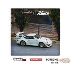 Porsche 911 GT2 Blanc - Tarmac Works - Global 64 - 1/64 - T64S-004-WH