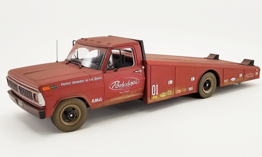 acme/'70 Fordフォード F-350 RAMP TRUCK 1/18シボレー - dgw