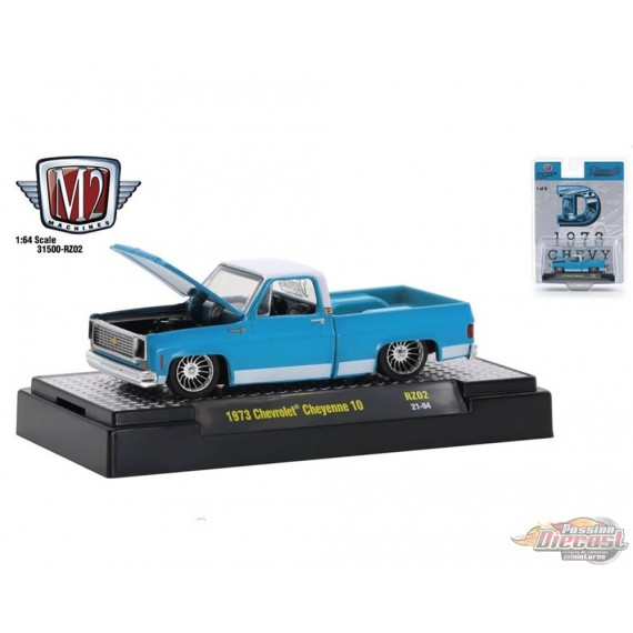 1973 Chevrolet Cheyenne 10 (D) - Riverside Show Exclusives - M2 Machine - 1:64 - 31500-RZ02-D