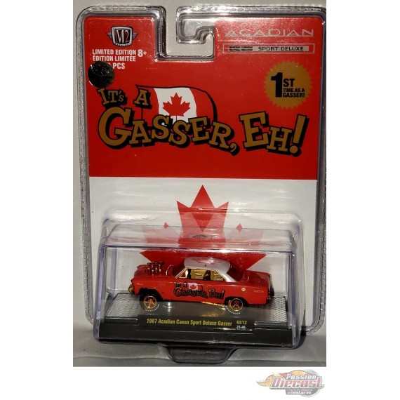 CHASE CAR 1967 Arcadian Canso Sport Deluxe Gasser ( Chevy Nova ) - M2 Machine Hobby Exclusive 1:64 - 31600 GS12GR