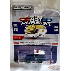 CHASE CAR 1974 Jeep DJ-5 - Indianapolis Metropolitan Police- Hot Pursuit  40 - 1/64 Greenlight - 42980 AGR