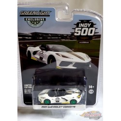 Green Machine  Chevrolet Corvette C8 Stingray Convertible Indianapolis 500 - Hobby Exclusive - 1/64 Greenlight - 30291GR