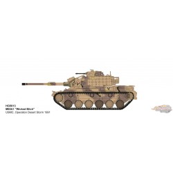 M60A1 Patton - USMC 3rd Tank Btn, Wicked Bitch, Kuwait, Operation Desert Storm 1991 / Hobby Master 1:72 HG5613