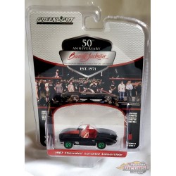 CHASE CAR 1967 Chevrolet Corvette Convertible - Barrett-Jackson "Scottsdale Edition" Series 8 Greenlight 1-64 - 37240 AGR