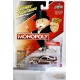 CHASE CAR Monopoly - 1975 Ford Mustang Cobra II Racer with Red Stripes - Johnny Lightning 1/64 - JLSP214GR  JLPC005GR