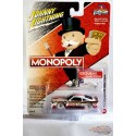 CHASE CAR Monopoly - 1975 Ford Mustang Cobra II Racer with Red Stripes - Johnny Lightning 1/64 - JLSP214GR  JLPC005GR
